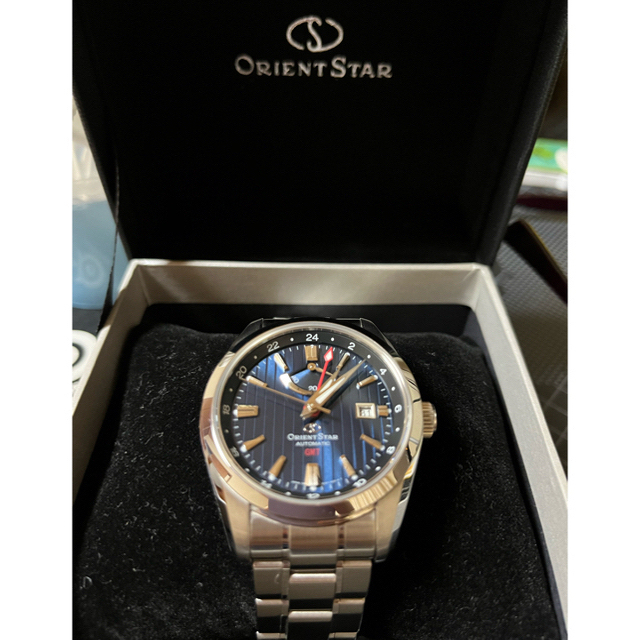 ORIENT(オリエント)のオリエントスター GMT 美品 メンズの時計(腕時計(アナログ))の商品写真