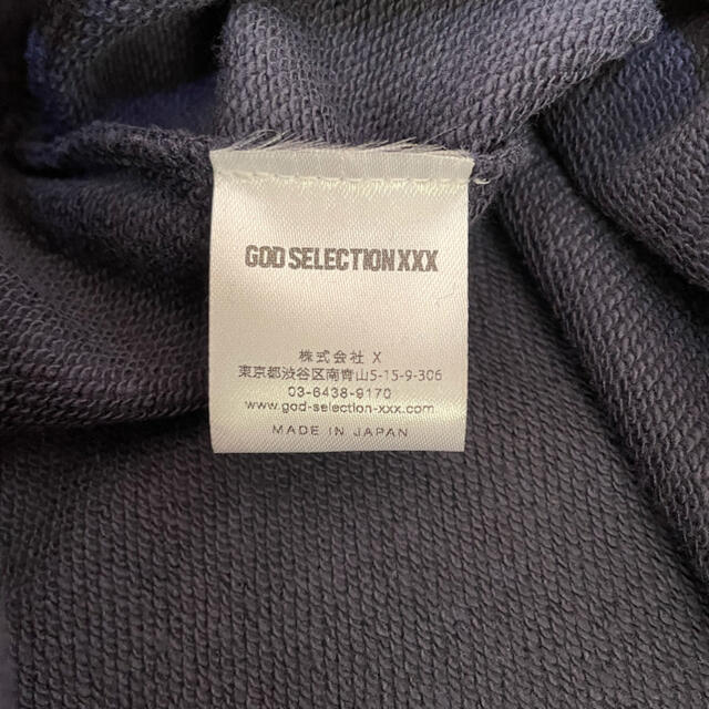 GOD SELECTION XXX ×WIND AND SEA コラボパーカー