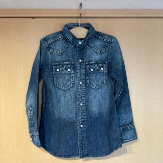 デニムダンガリー(DENIM DUNGAREE)のキッズ　デニムシャツ　#denim&dungaree(ブラウス)