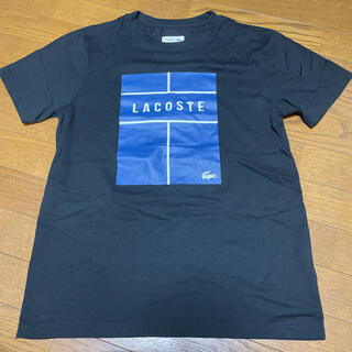 ラコステ(LACOSTE)のラコステの半袖Tシャツ　黒色(Tシャツ/カットソー(半袖/袖なし))