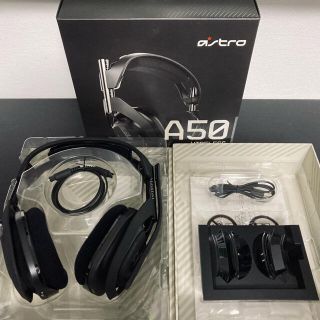 ASTRO ゲーミングヘッドセット A50 + ベースステーション ワイヤレス(ヘッドフォン/イヤフォン)