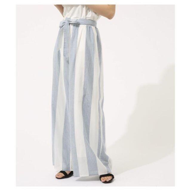 AZUL by moussy(アズールバイマウジー)の★AZUL BY MOUSSYBIG STRIPE PANTS　サイズM★ レディースのパンツ(カジュアルパンツ)の商品写真