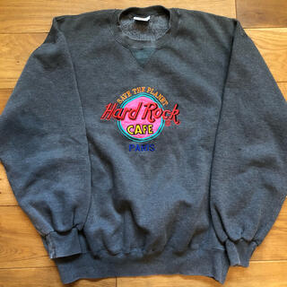 ROCK HARD - 【激レア】ハードロックカフェ☆USA製 刺繍ビッグロゴ 