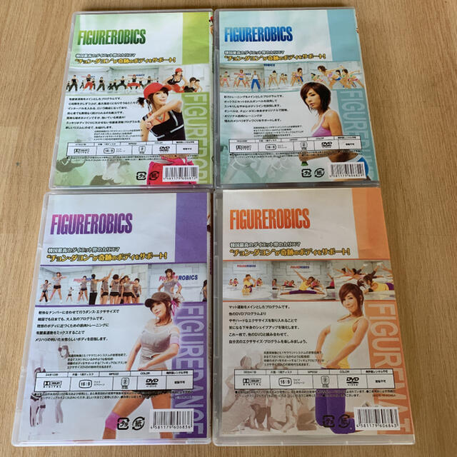 チョンダヨン フィギュアロビクス DVD4枚セットの通販 by Santa Maria's shop｜ラクマ