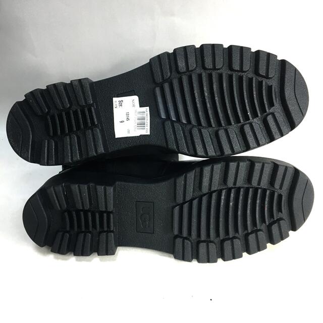 UGG(アグ)のZ575 アグ ショートブーツテキスタイルマチ付きレザーアッパーラテラルジッパー レディースの靴/シューズ(ブーツ)の商品写真