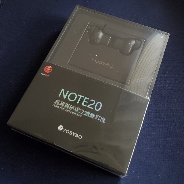 新品未開封 フルワイヤレスイヤホン YOBYBO NOTE20