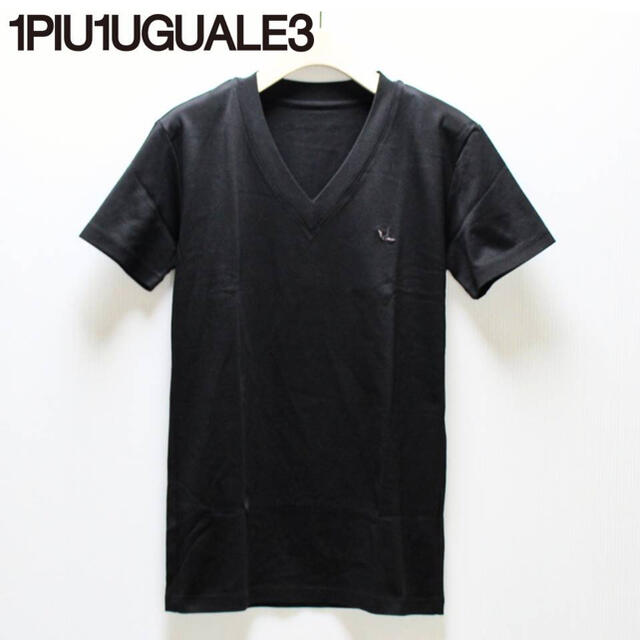 《1PIU1UGUALE3》新品 上質素材 半袖Tシャツ カットソー 4(M)