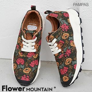 FlowerMOUNTAIN パンパス（レッド）(スニーカー)