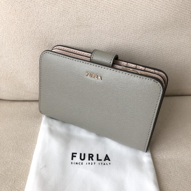 付属品全て有り★新品 FURLA 2021年秋冬新作 バビロンM グレーベージュ