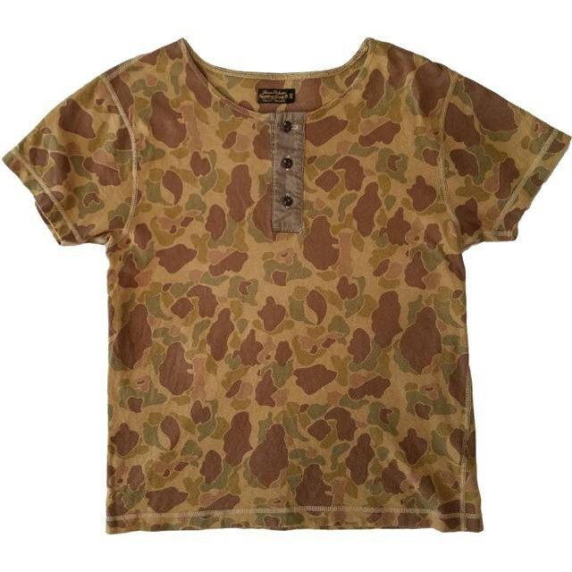 Buzz Rickson's(バズリクソンズ)の日本製 BUZZ RICKSON Camo Stitch S/S Tee メンズのトップス(Tシャツ/カットソー(半袖/袖なし))の商品写真