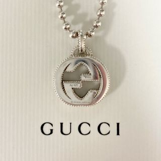 グッチ(Gucci)の【美品】GUCCI Interlocking G ボールチェーン ネックレス(ネックレス)