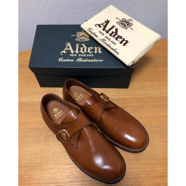 【未使用】Alden / MONKSTRAP CARF (brown)