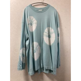 サンシー(SUNSEA)のURU ウル 絞り染めTシャツ 3 コットン 18ss(Tシャツ/カットソー(七分/長袖))