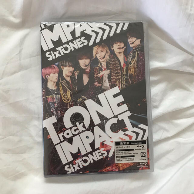 SixTONES TrackONE-IMPACT-Blu-ray DVD 通常盤