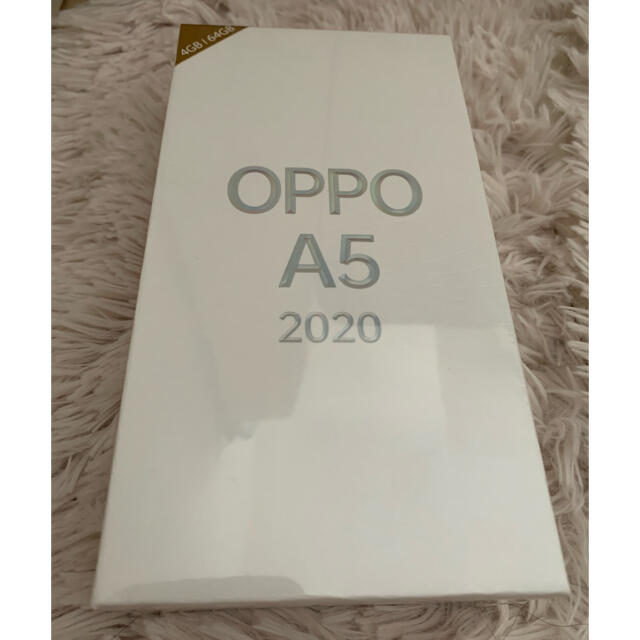 新品　未開封　未使用　OPPO A5 2020 simフリー