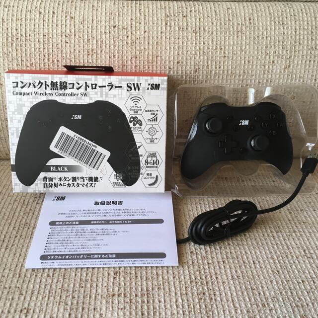 【新品・接続確認済み】コンパクト無線コントローラーSW エンタメ/ホビーのゲームソフト/ゲーム機本体(家庭用ゲーム機本体)の商品写真