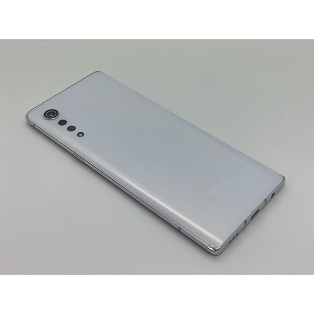 LG Electronics(エルジーエレクトロニクス)の[1086] セール品 LG VELVET 128GB ホワイト SIMフリー スマホ/家電/カメラのスマートフォン/携帯電話(スマートフォン本体)の商品写真