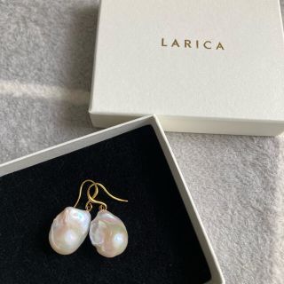 レア?!☆ LARICA バロックパールピアス 1000円値下げ! - ピアス