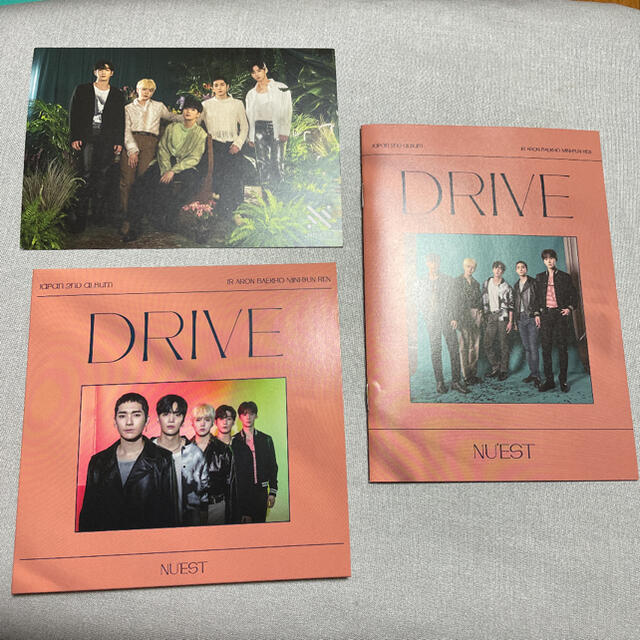 NU'EST DRIVE スローガンタオル+CD+ブックレット