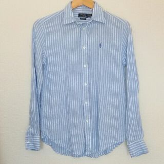 ポロラルフローレン(POLO RALPH LAUREN)のRALPH LAUREN　リネンシャツ　レディース(シャツ/ブラウス(長袖/七分))