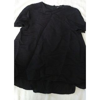 バレンシアガ(Balenciaga)のBALENCIAGA　シルク　トップス(シャツ/ブラウス(半袖/袖なし))