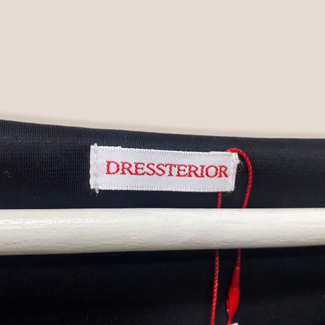 DRESSTERIOR(ドレステリア)の【DRESSTERIOR】ワンピース　ブラック　ドレステリア レディースのワンピース(ひざ丈ワンピース)の商品写真