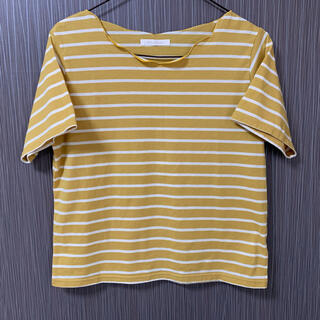 【GW限定SALE】エソカソポ　＊  ボーダーTシャツ(Tシャツ(半袖/袖なし))