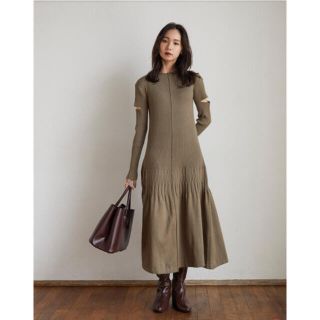 アメリヴィンテージ(Ameri VINTAGE)のお値下げ！randeboo / charm cut onepiece(ロングワンピース/マキシワンピース)