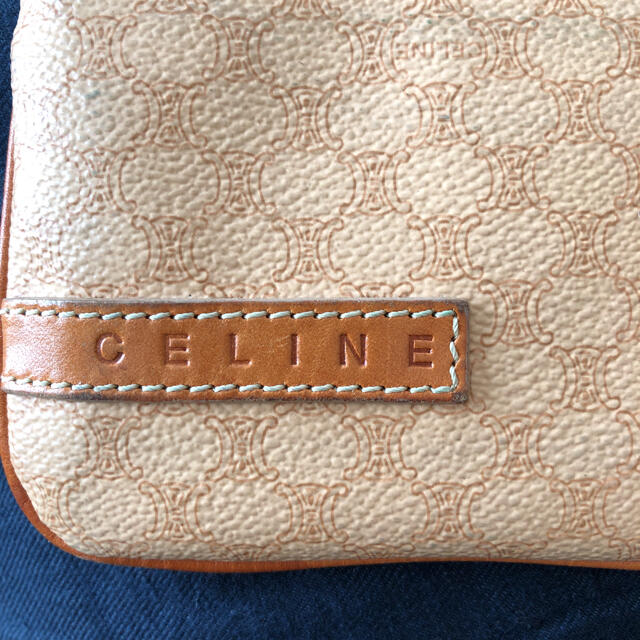 celine(セリーヌ)のCELINE セリーヌ　マカダム柄　ポーチ レディースのファッション小物(ポーチ)の商品写真