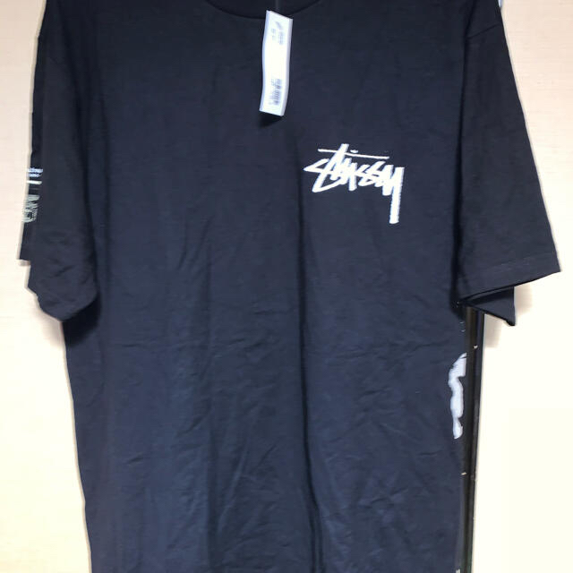 STUSSY   シワ有り stussy Tシャツ Gallery Tee サイズL 黒の通販 by