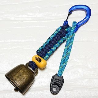 No.58 ハンドメイド パラコード熊鈴 キーホルダー(登山用品)