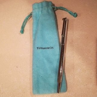 ティファニー(Tiffany & Co.)の未使用！Tiffany　ボールペン　Tクリップ(ペン/マーカー)