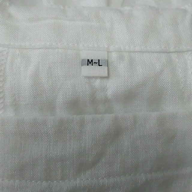 MUJI (無印良品)(ムジルシリョウヒン)の無印良品 リネンワイドブラウス M~L レディースのトップス(シャツ/ブラウス(半袖/袖なし))の商品写真