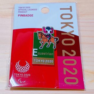 東京2020 オリンピック 馬術 ピンバッジ(キャラクターグッズ)