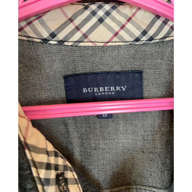 BURBERRY(バーバリー)の【美品】Burberryデニムジャケット＋小物 レディースのジャケット/アウター(Gジャン/デニムジャケット)の商品写真