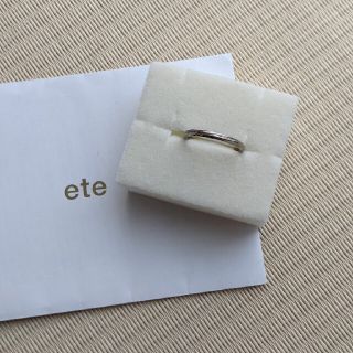 エテ(ete)のエテete18金オーダーリング(リング(指輪))