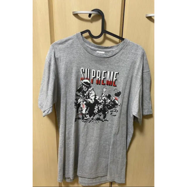 正規 supreme god&country Tシャツ logo box