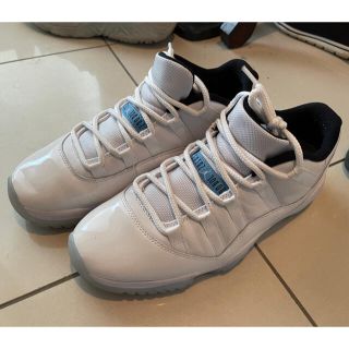 ナイキ(NIKE)のまりも様専用NIKE air Jordan 11 low Legend blue(スニーカー)