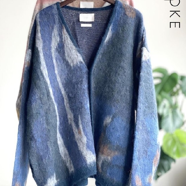 【値下げ可】yoke 21aw ROTHKO JACQUARD CARDIGAN