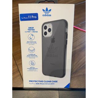 アディダス(adidas)のアディダス　iPhone用　クリアケース(iPhoneケース)