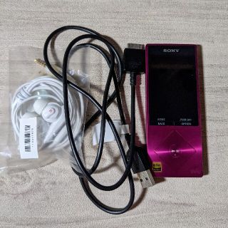 ウォークマン(WALKMAN)のT-Rizeさん専用　SONY  ウオークマン NW−A25 ボルドーピンク(ポータブルプレーヤー)