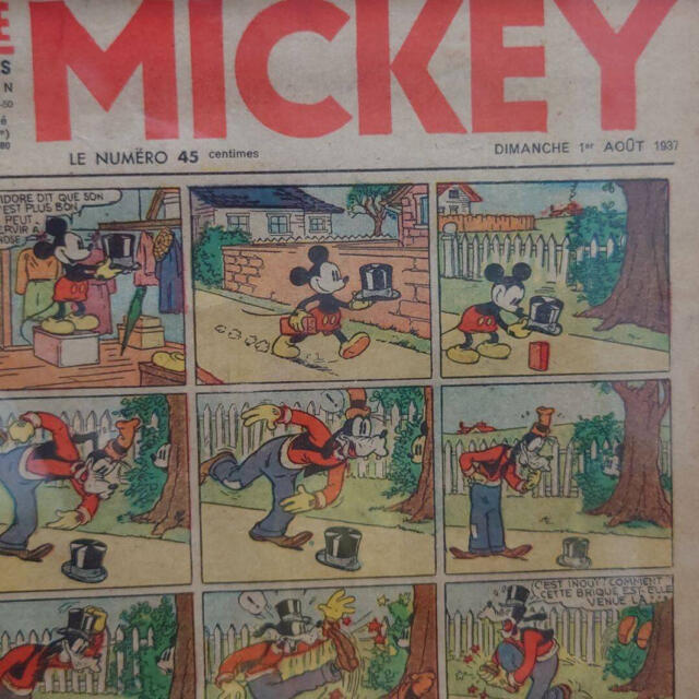 ディズニー Le journal De Mickey