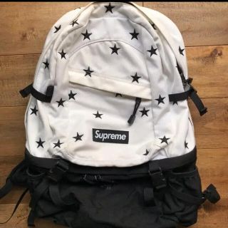 シュプリーム(Supreme)のSupreme Star Backpack 13aw 白(バッグパック/リュック)