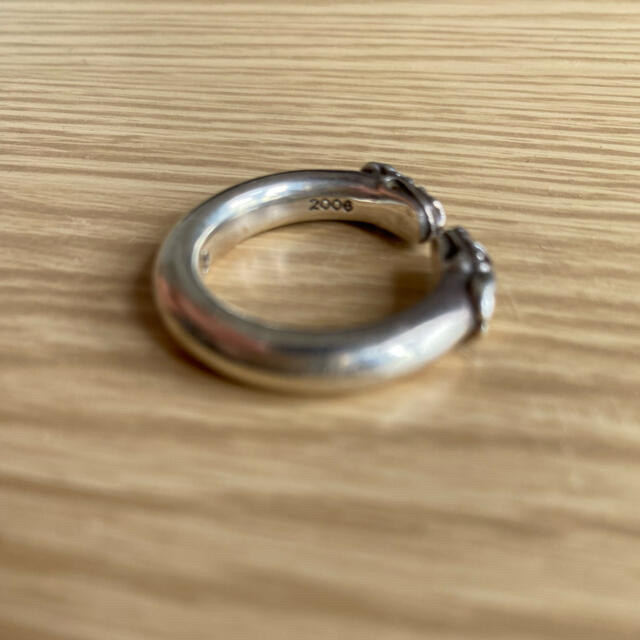 Chrome Hearts(クロムハーツ)のクロムハーツ　ダブルドック　リング メンズのアクセサリー(リング(指輪))の商品写真
