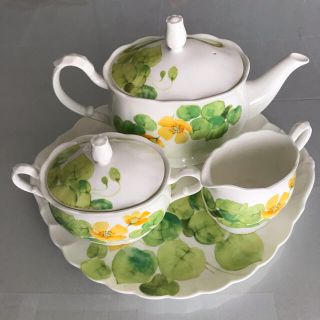 ナルミ(NARUMI)のNARUMI BONE CHINA Water Flowers ティーセット(食器)