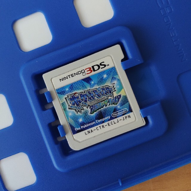 ニンテンドー3DS(ニンテンドー3DS)の「ポケットモンスター アルファサファイア 3DS」 エンタメ/ホビーのゲームソフト/ゲーム機本体(携帯用ゲームソフト)の商品写真