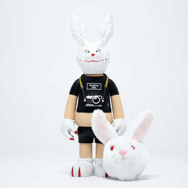 #FR2 × T9G コラボレーションフィギュア 赤白二体セット ソフビ人形 ハンドメイドのおもちゃ(フィギュア)の商品写真