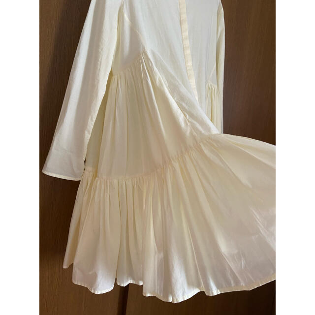 Ron Herman(ロンハーマン)のマーレット merlette レモンイエロー ワンピース　ドレス　xs 未使用 レディースのワンピース(ひざ丈ワンピース)の商品写真
