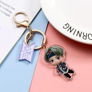 Tiny TAN  BTS 防弾少年団 V.ブイ キーホルダー(アイドルグッズ)