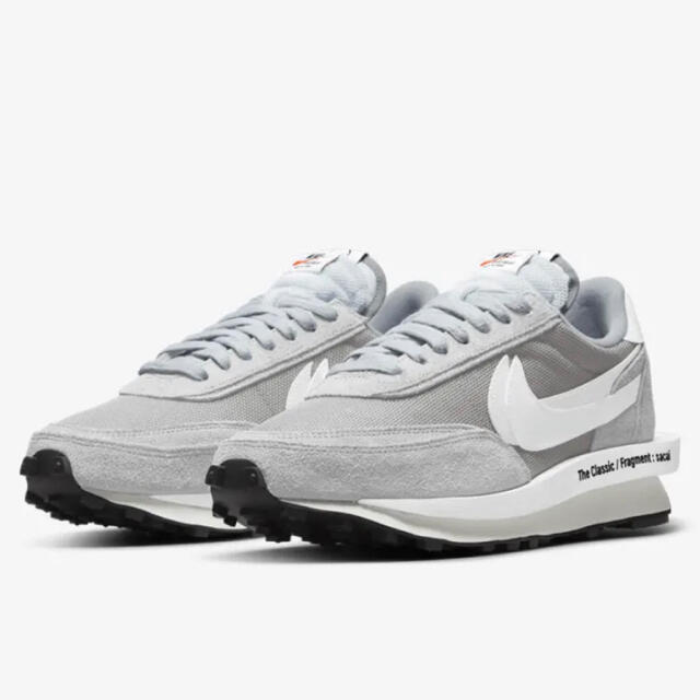 メンズNIKE FRAGMENT SACAI LD WAFFLE Grey 　28